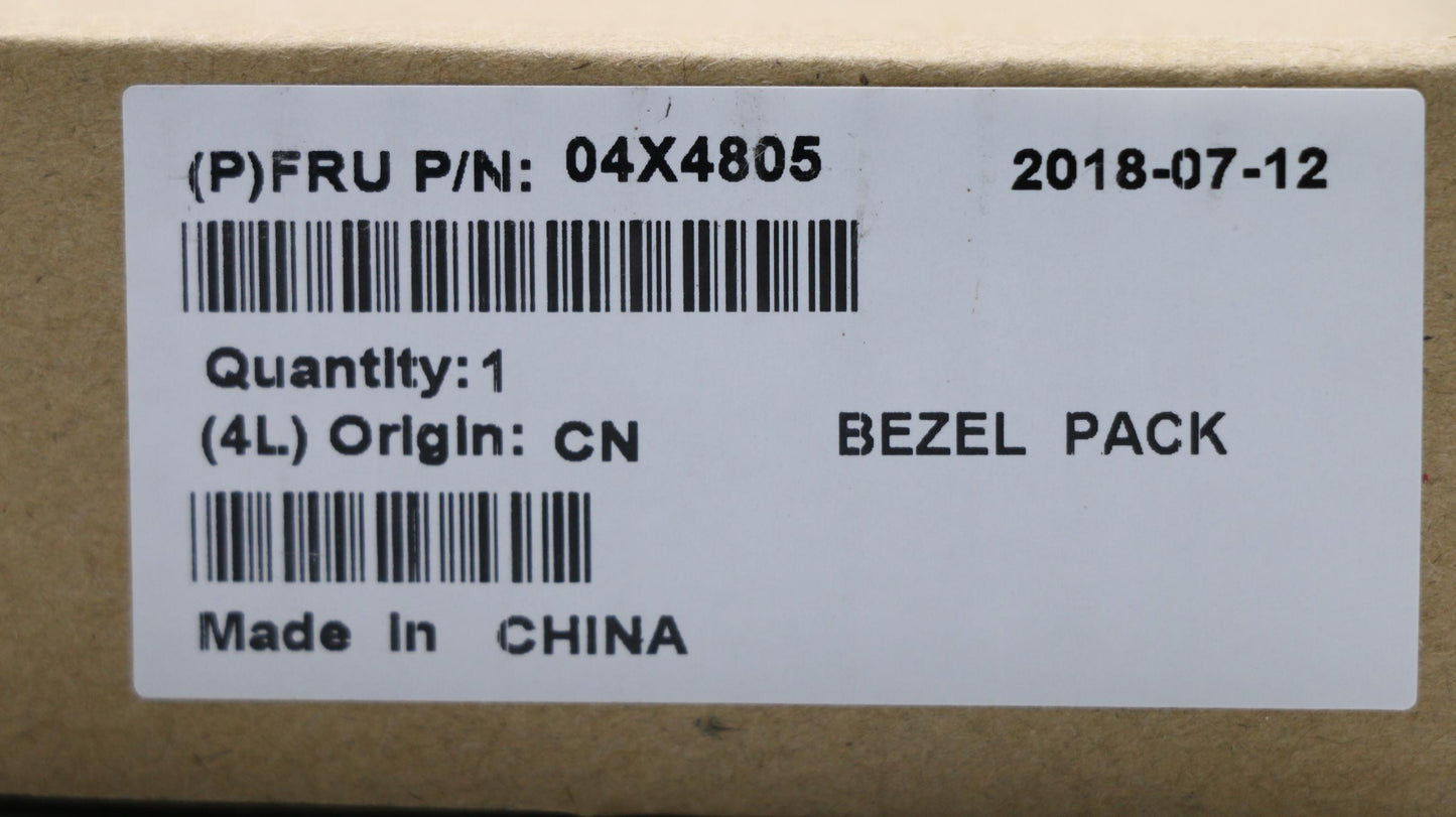Lenovo Bz Bezels/Doors - 04X4805