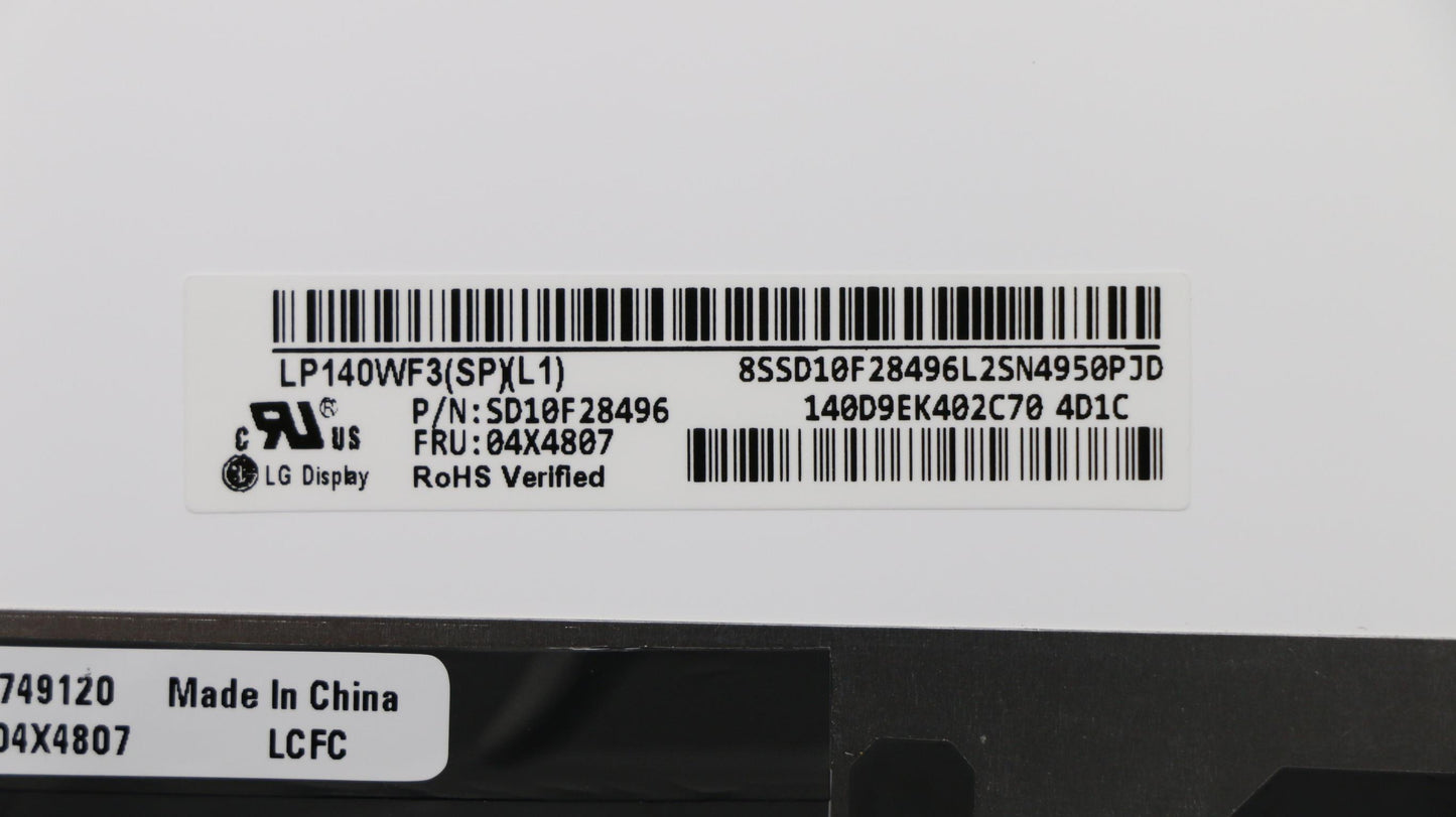 Lenovo Laptop Lcd Screen - 04X4807