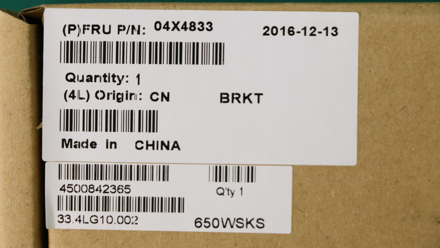 Lenovo Ks Kits Screws And Labels - 04X4833
