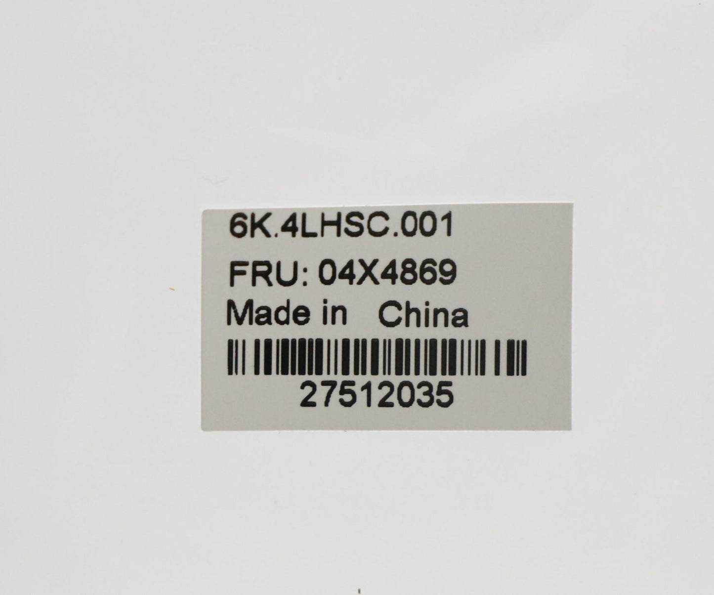 Lenovo Ks Kits Screws And Labels - 04X4869