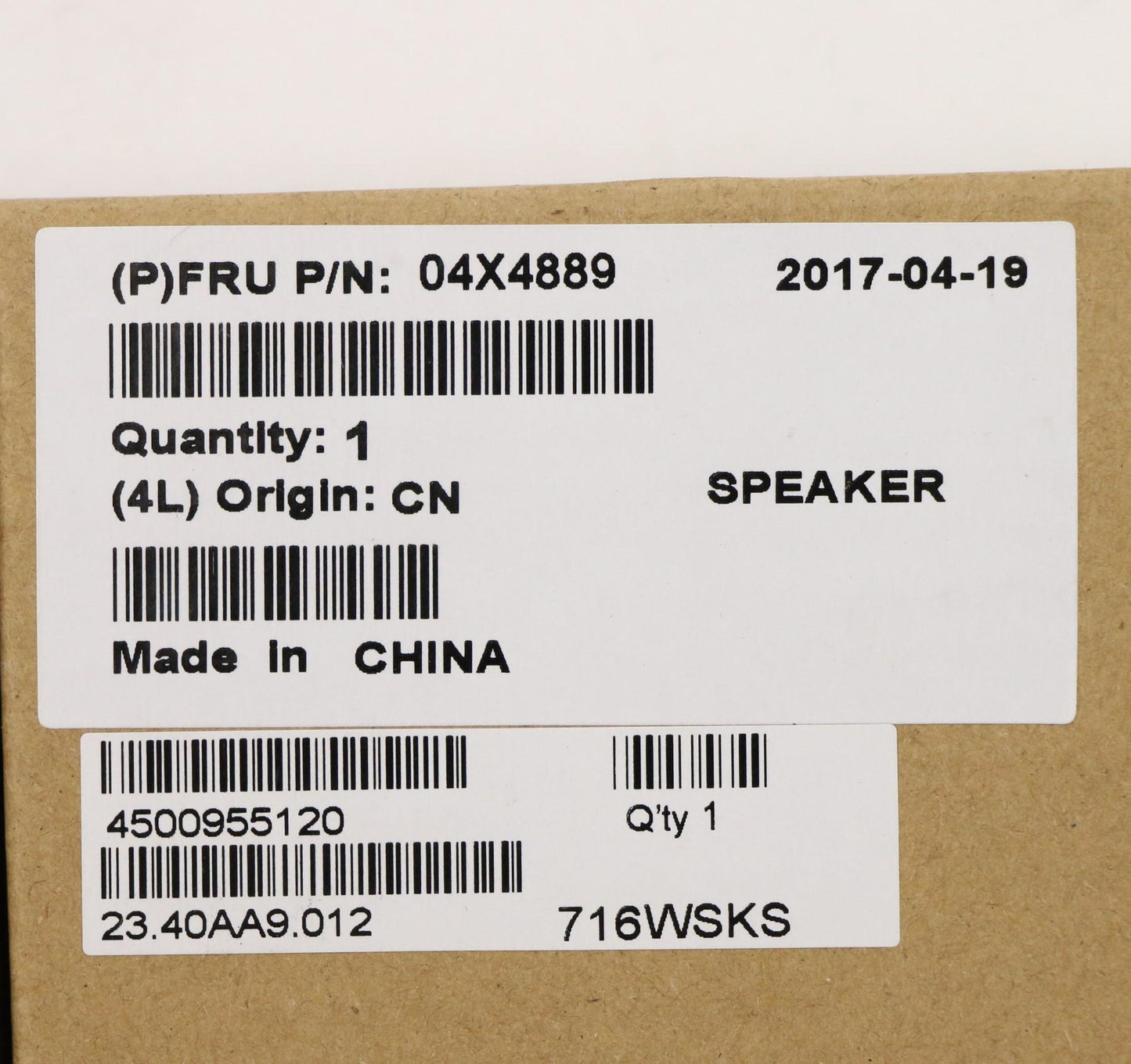 Lenovo Speakerint Speaker Asm 15W - 04X4889