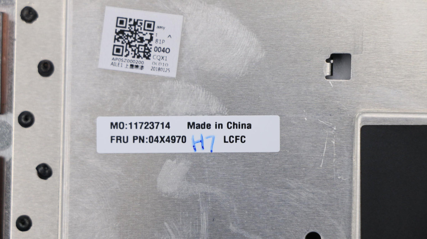 Lenovo Kp Kybd Bezels And Palmrests - 04X4970
