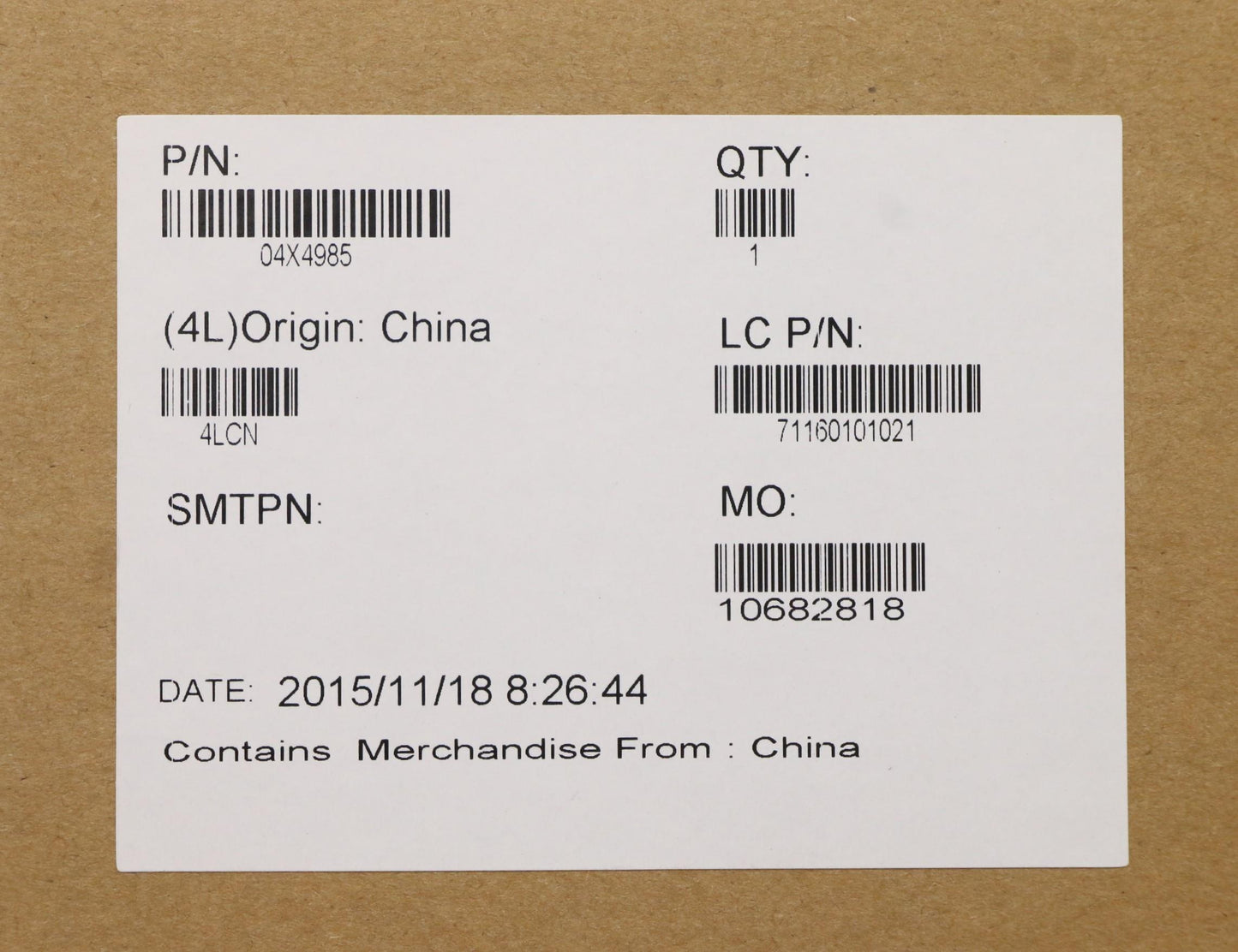 Lenovo Pl System Boards - 04X4985