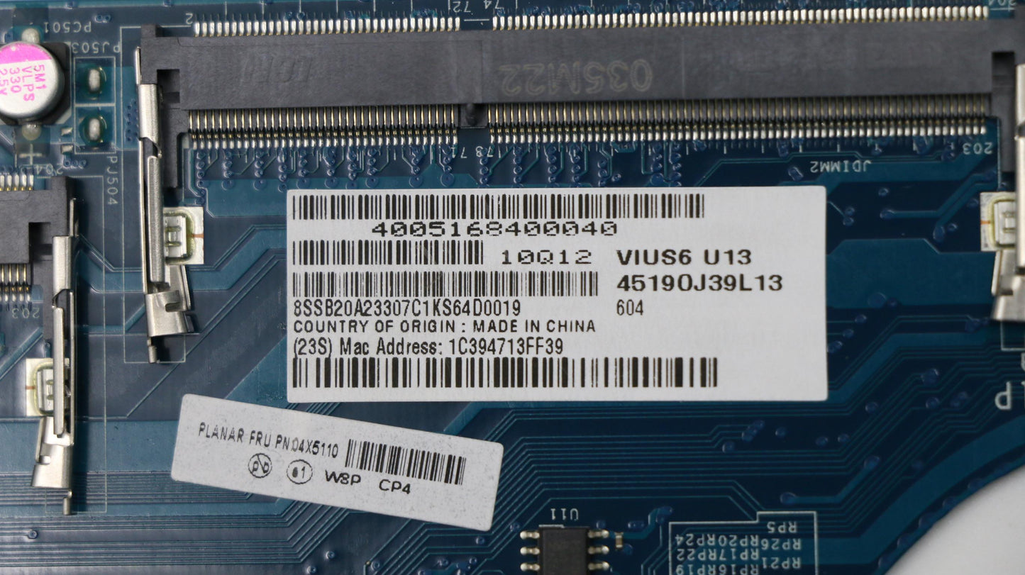 Lenovo Pl System Boards - 04X5110