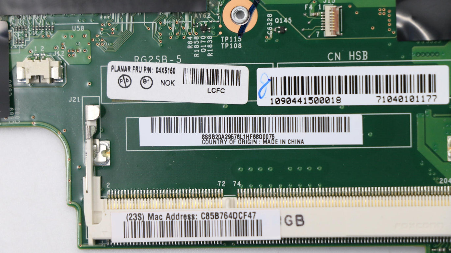 Lenovo Pl System Boards - 04X5150