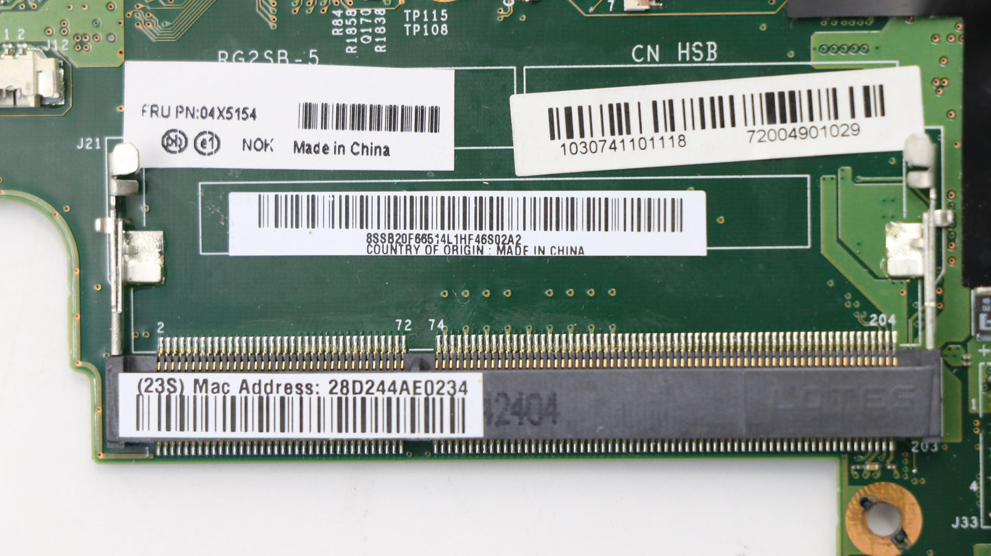 Lenovo 04X5154 Pl System Boards