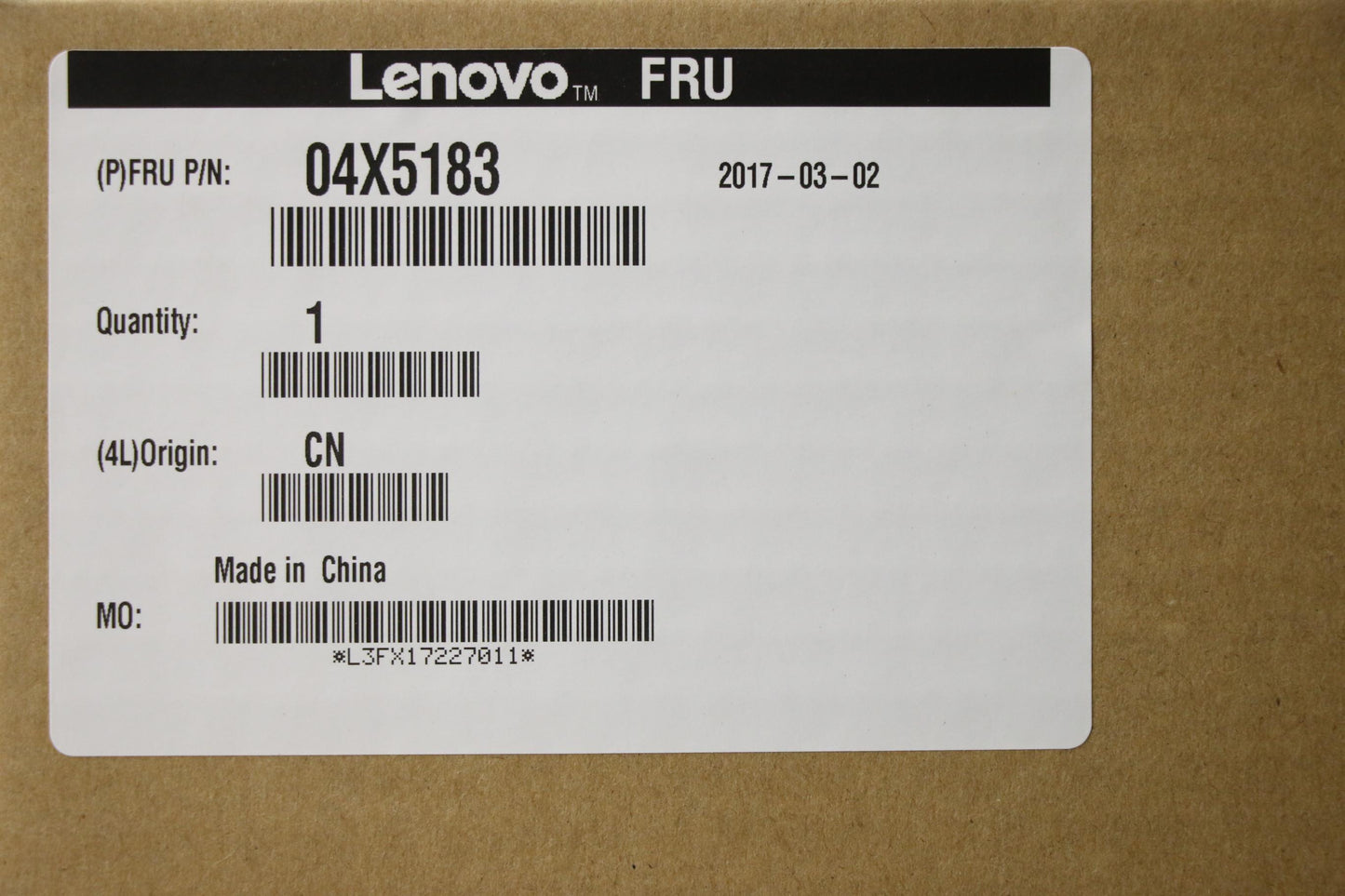 Lenovo Replacement Part - 04X5183