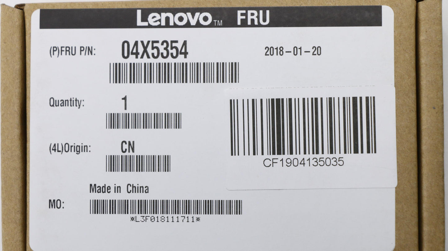 Lenovo 04X5354 Ma Mechanical Assemblies