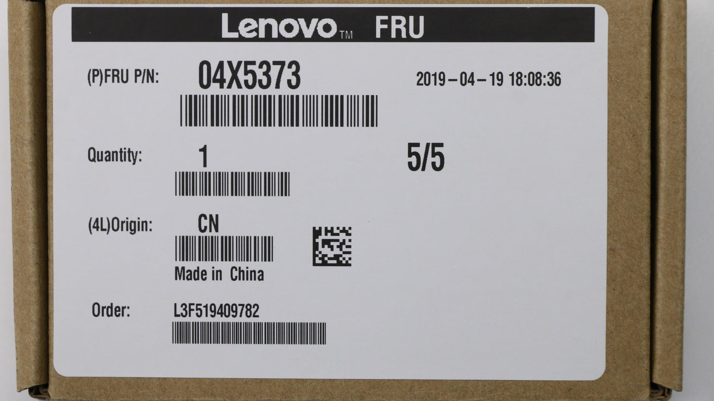 Lenovo 04X5373 Ma Mechanical Assemblies