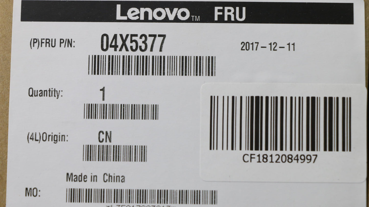 Lenovo 04X5377 Ks Kits Screws And Labels