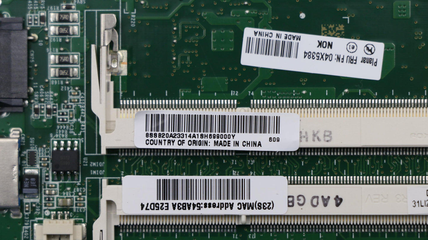 Lenovo Pl System Boards - 04X5384