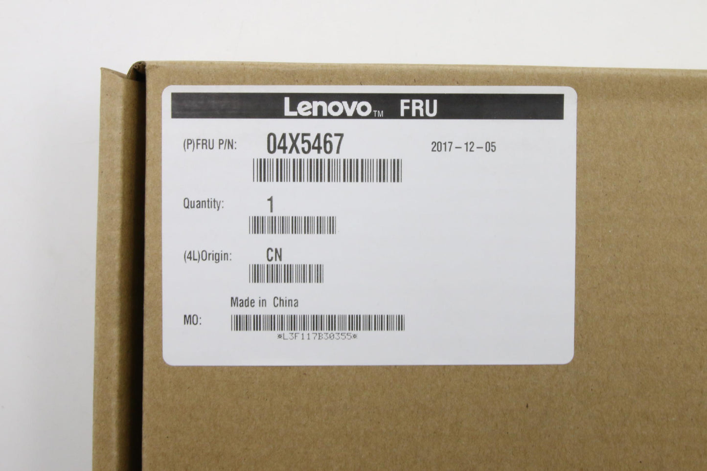 Lenovo Laptop Keyboard Bezel - 04X5467