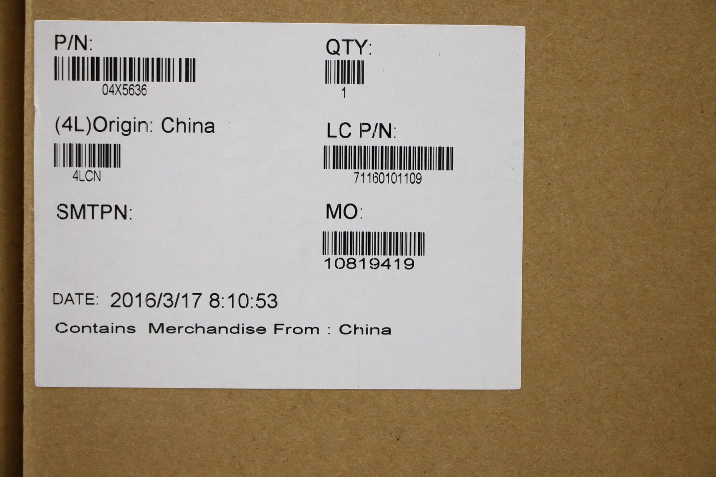 Lenovo Pl System Boards - 04X5636