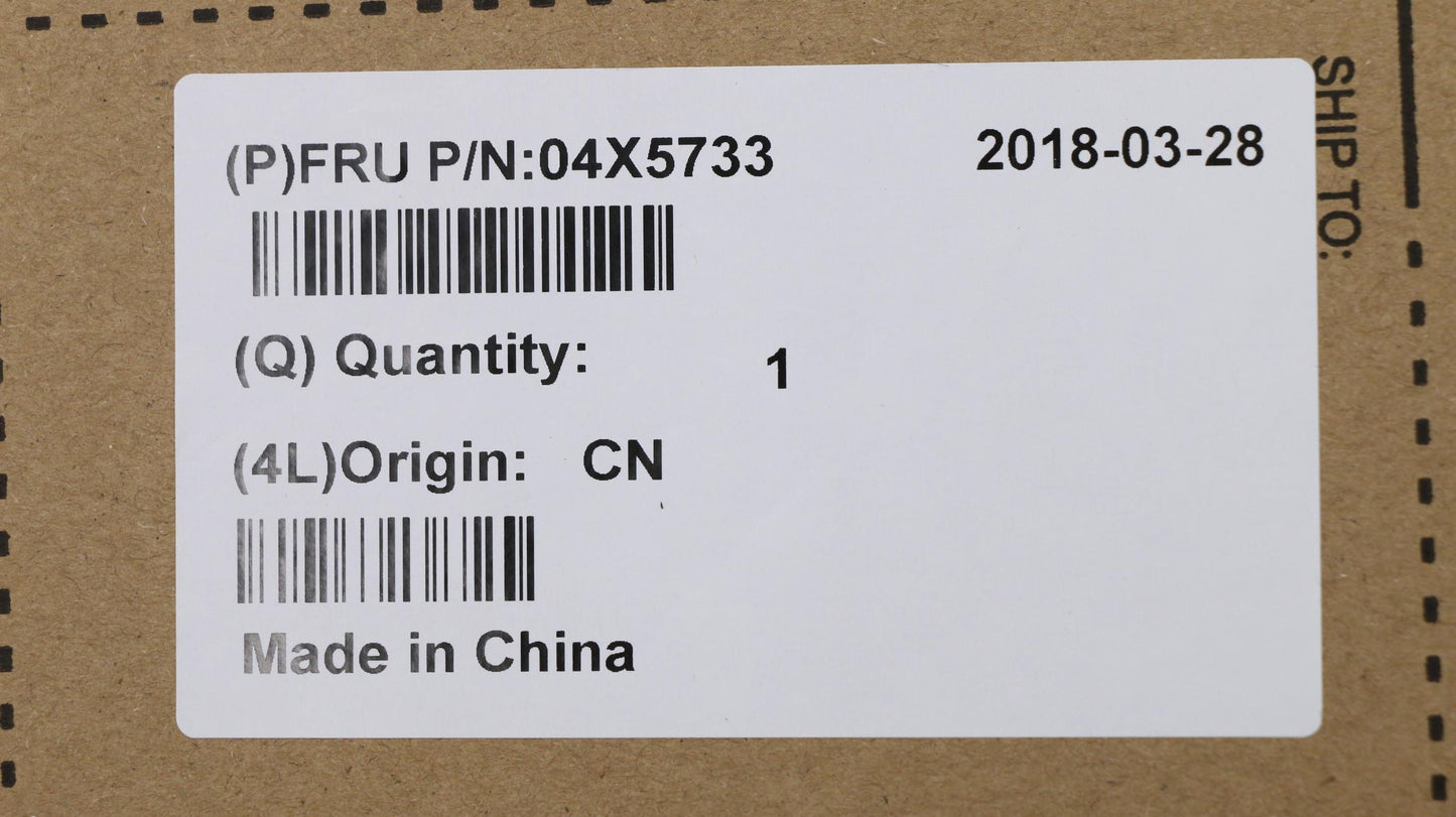 Lenovo Ma Mechanical Assemblies - 04X5733