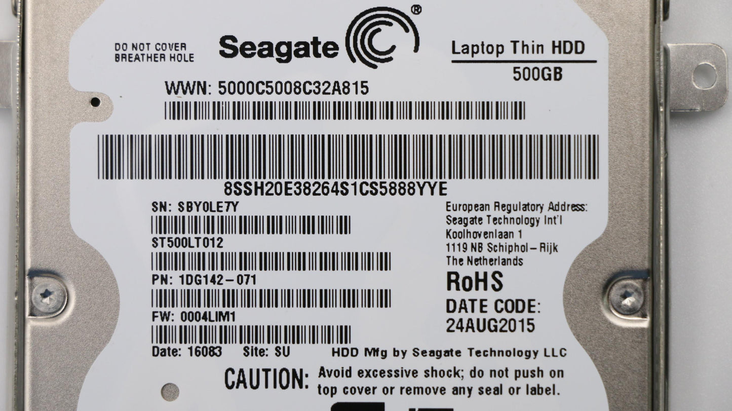 Lenovo Hd Hard Drives - 04X5890