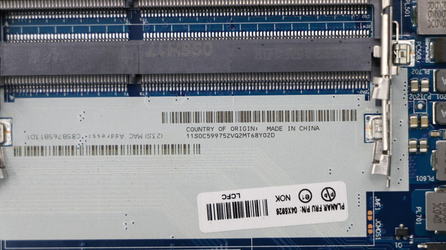 Lenovo 04X5926 Pl System Boards