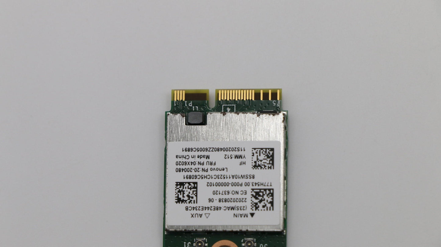 Lenovo (04X6020) Wireless LAN Adapter, CMB CBT 4352 M.2