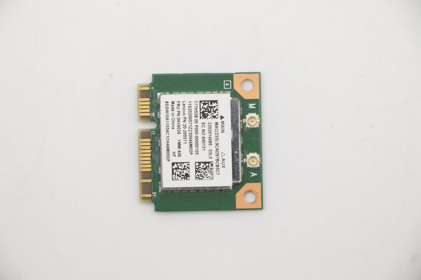 Lenovo (04X6026) Wireless LAN Adapter, Combo, 8821AE HMC