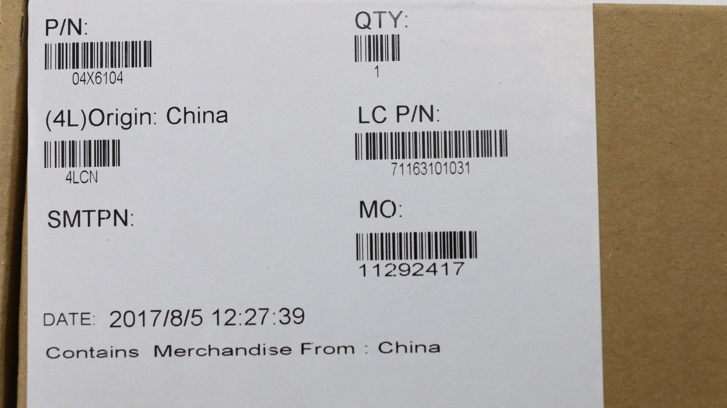 Lenovo Ki Keyboards Internal - 04X6104