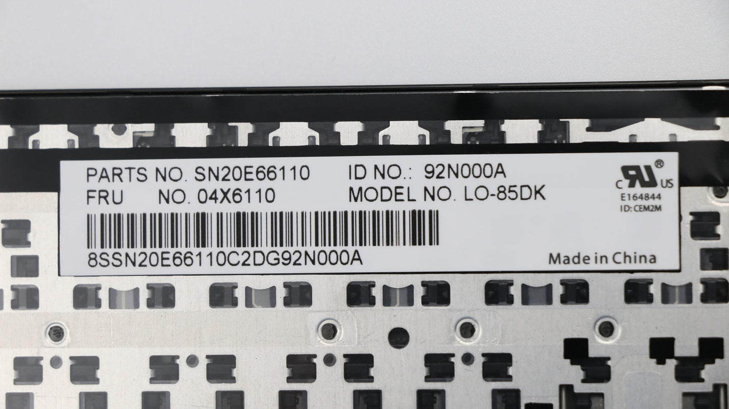 Lenovo Ki Keyboards Internal - 04X6110