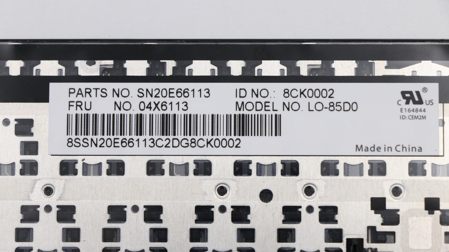 Lenovo Ki Keyboards Internal - 04X6113