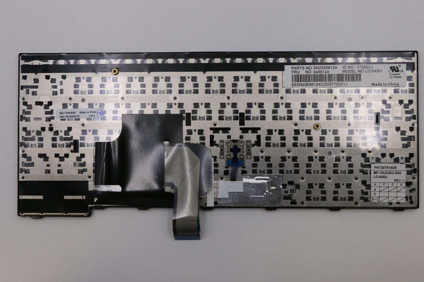 Lenovo Ki Keyboards Internal - 04X6124