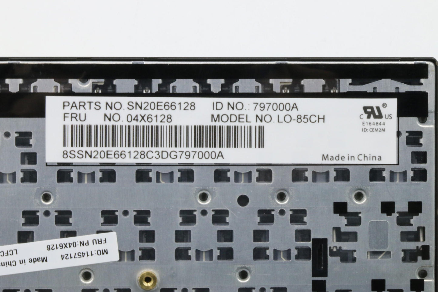 Lenovo Ki Keyboards Internal - 04X6128