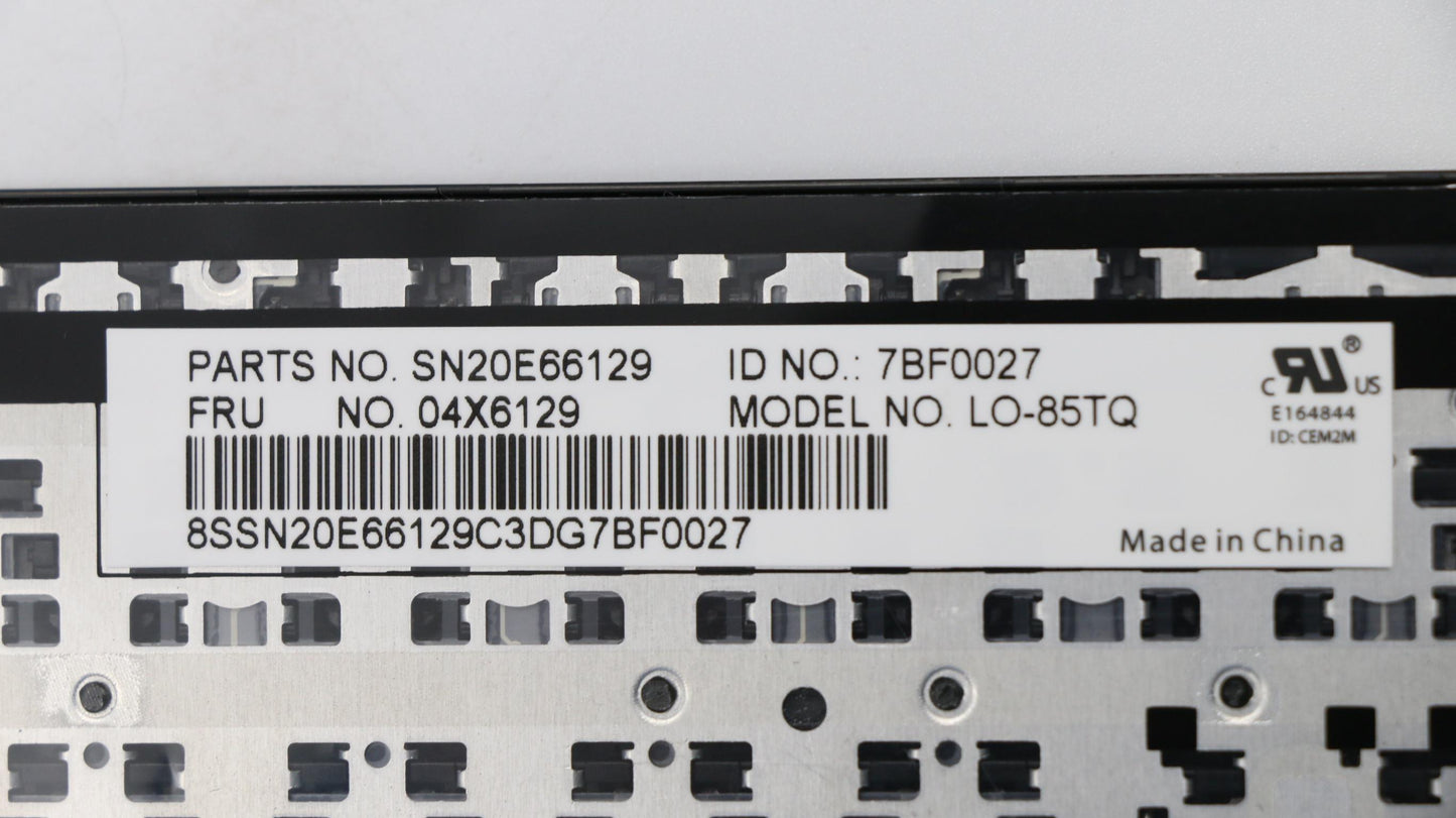 Lenovo Ki Keyboards Internal - 04X6129