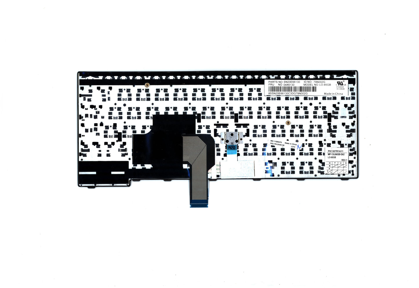 Lenovo Ki Keyboards Internal - 04X6130