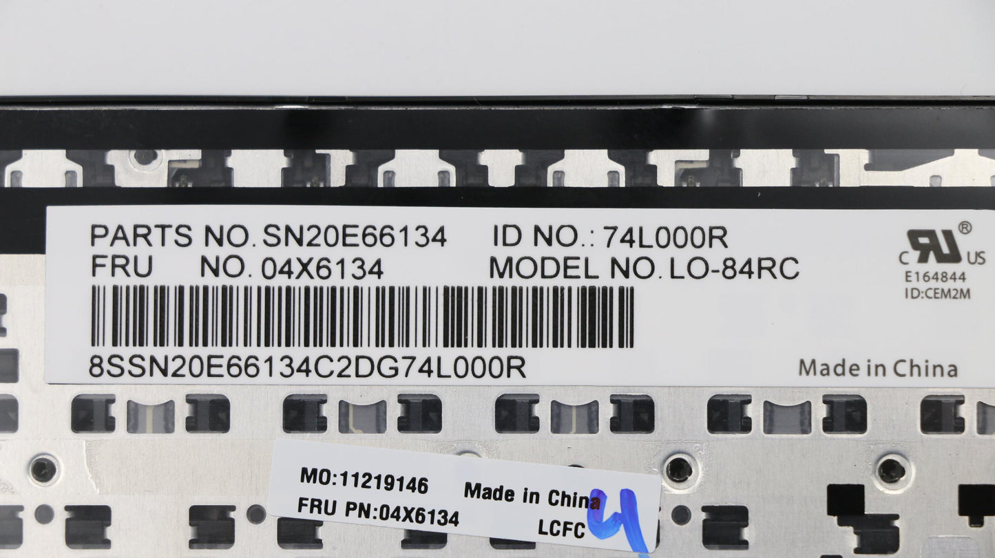 Lenovo Ki Keyboards Internal - 04X6134