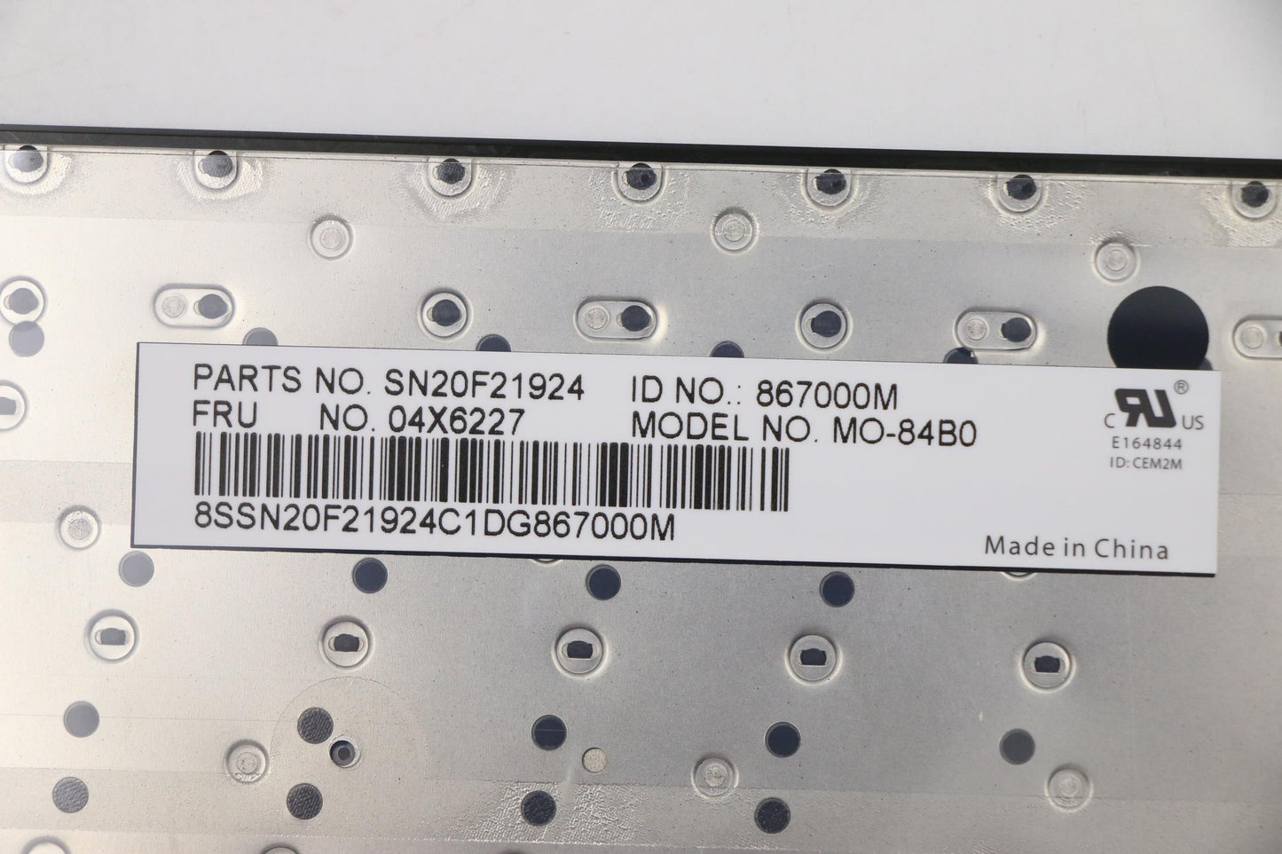Lenovo Ki Keyboards Internal - 04X6227