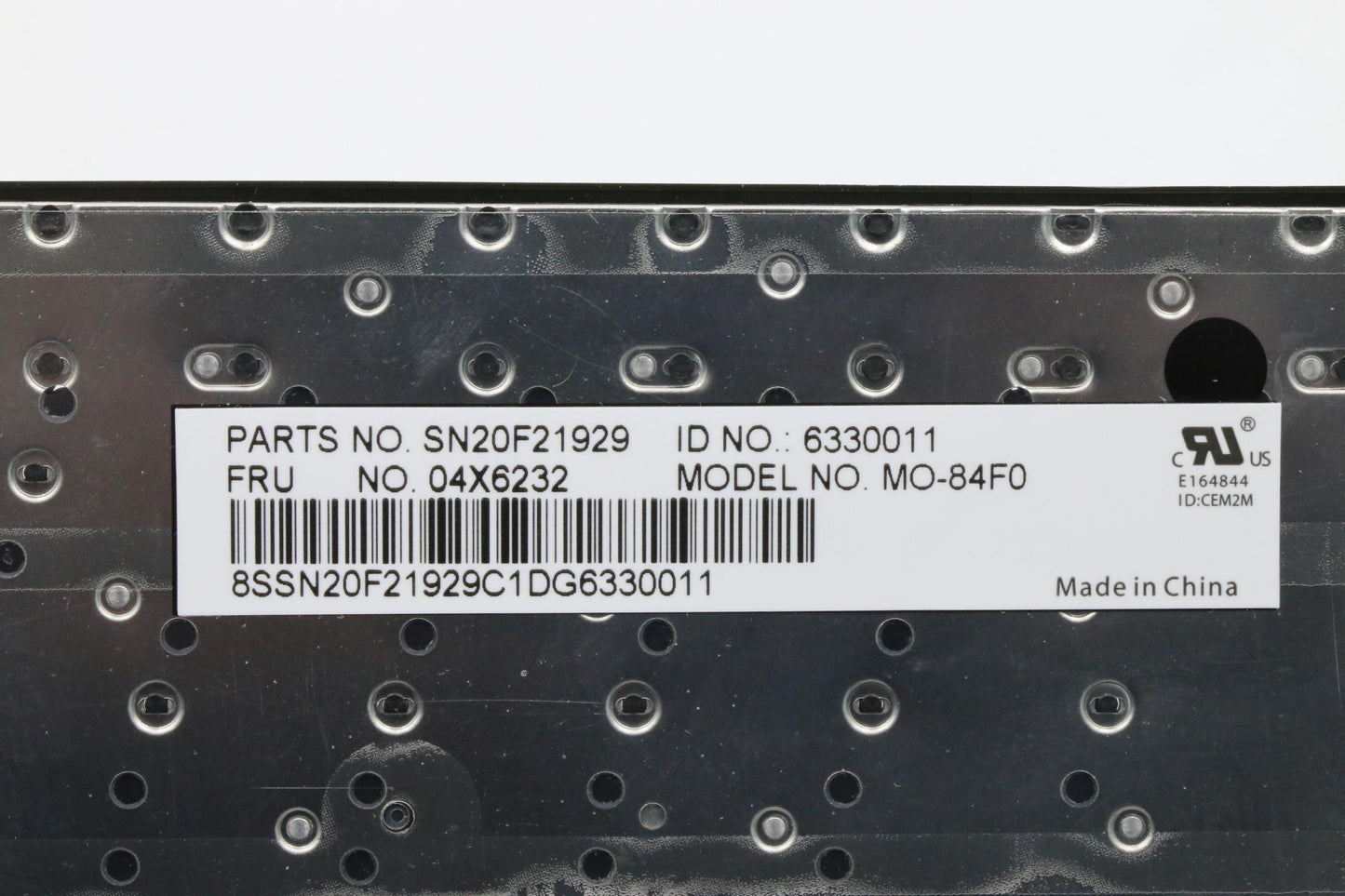 Lenovo Ki Keyboards Internal - 04X6232