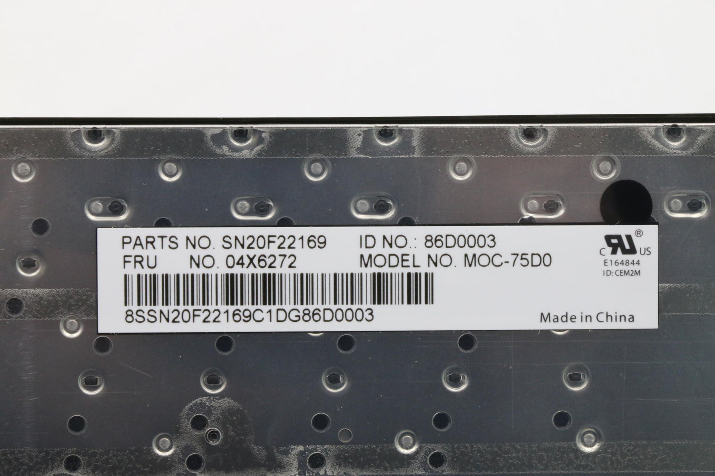 Lenovo Ki Keyboards Internal - 04X6272