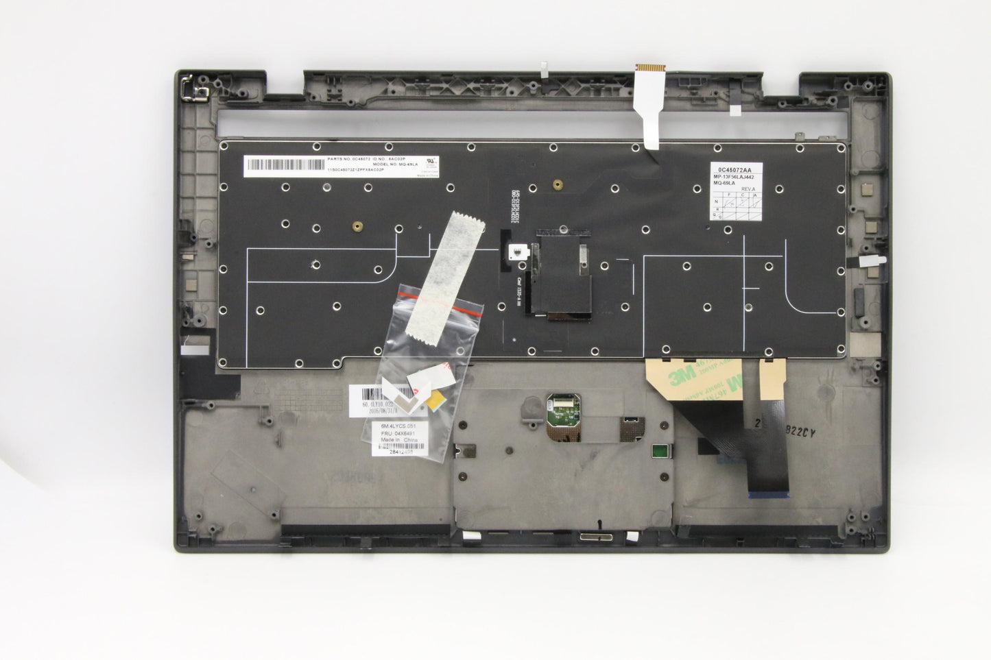 Lenovo Kp Kybd Bezels And Palmrests - 04X6491