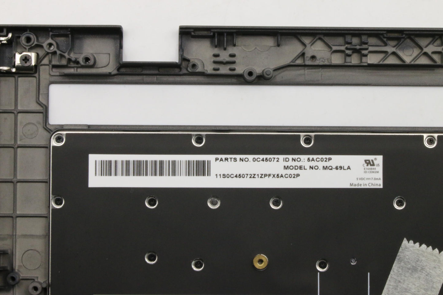Lenovo Kp Kybd Bezels And Palmrests - 04X6491