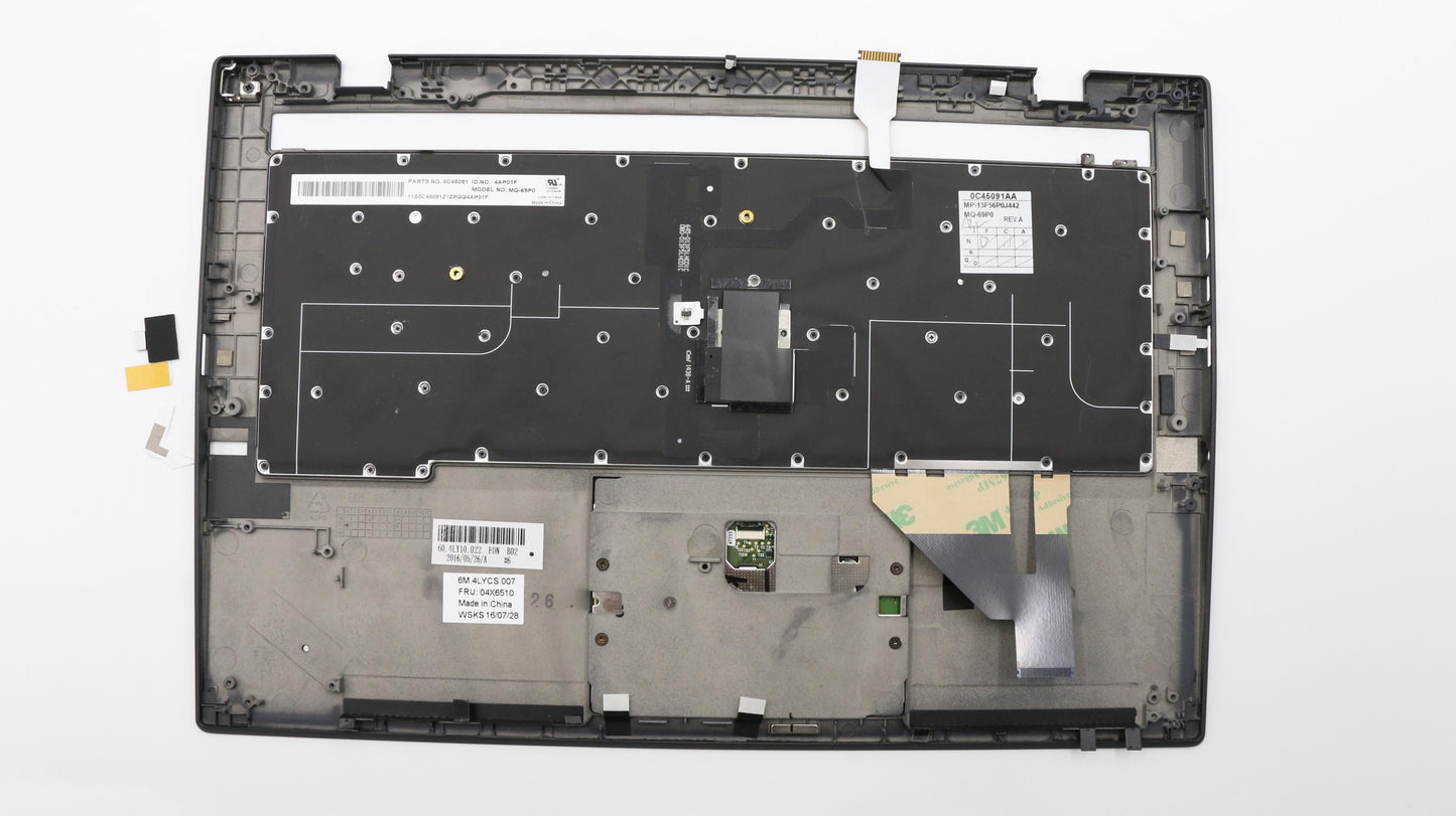 Lenovo Kp Kybd Bezels And Palmrests - 04X6510