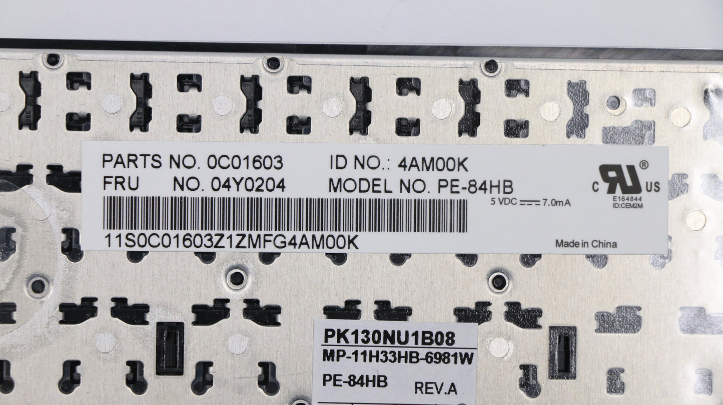 Lenovo Ki Keyboards Internal - 04Y0204