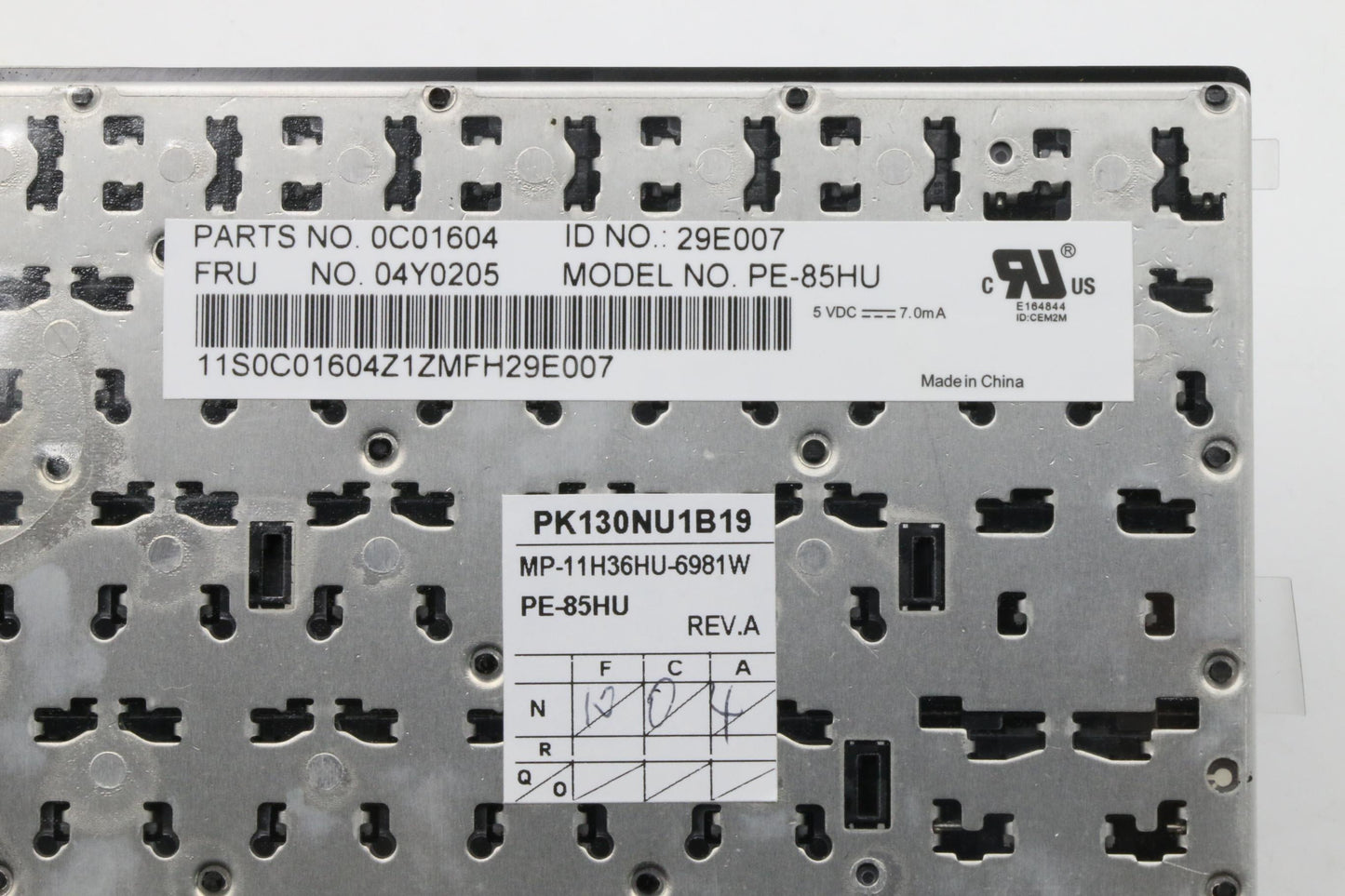 Lenovo Ki Keyboards Internal - 04Y0205
