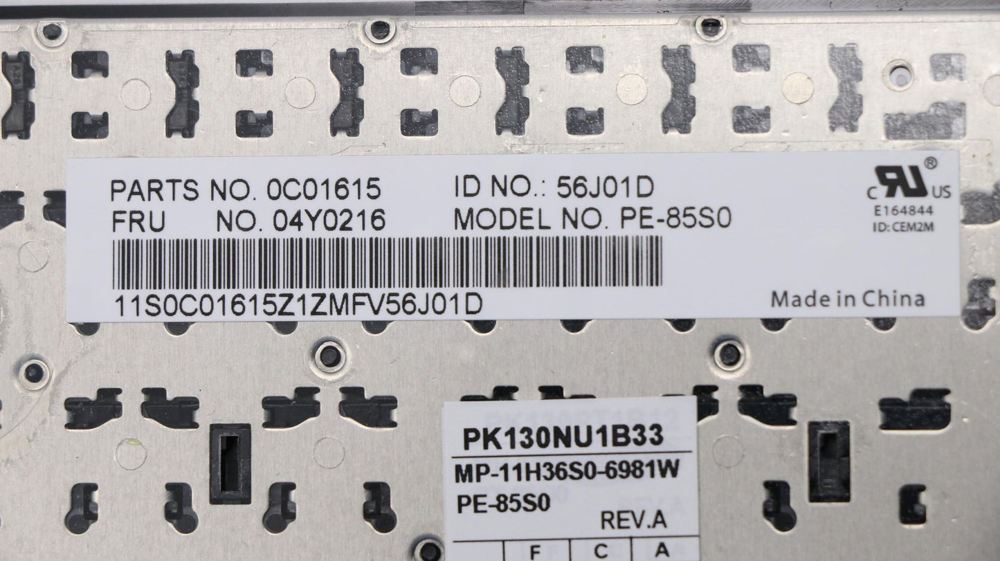 Lenovo Ki Keyboards Internal - 04Y0216