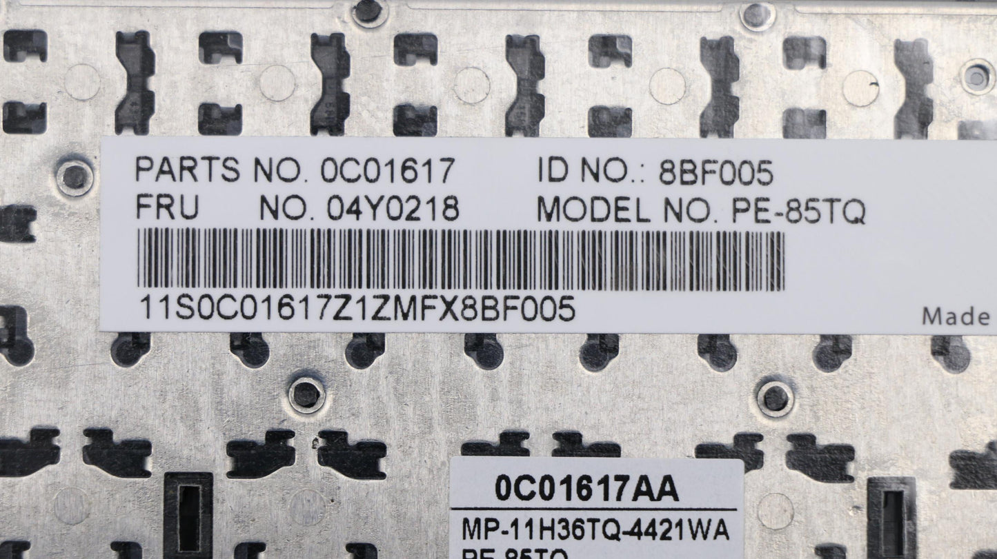 Lenovo Ki Keyboards Internal - 04Y0218