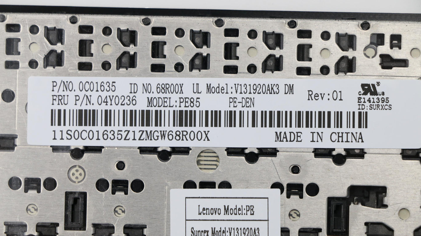 Lenovo Ki Keyboards Internal - 04Y0236