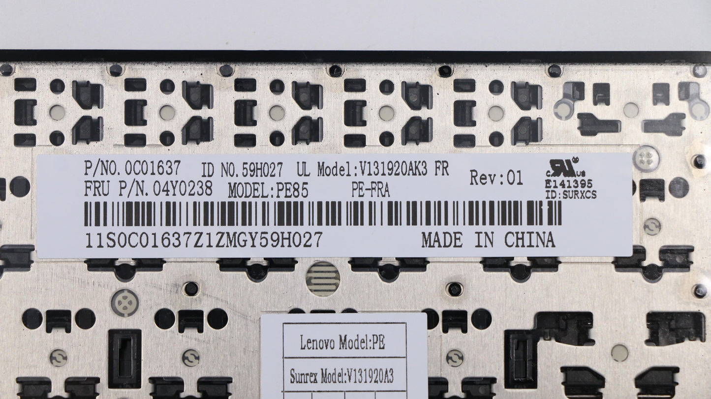 Lenovo Ki Keyboards Internal - 04Y0238