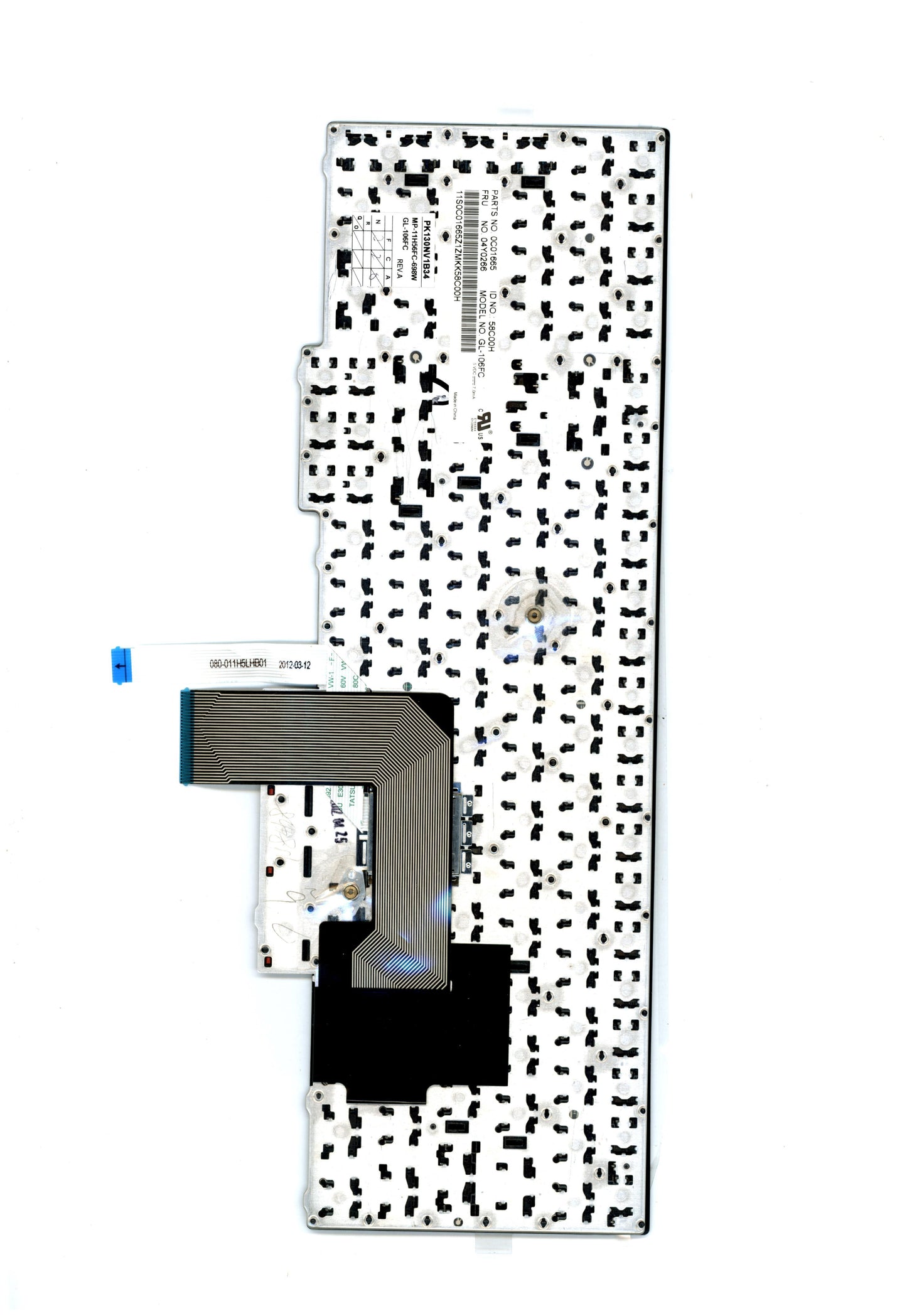 Lenovo Laptop Keyboard - 04Y0266