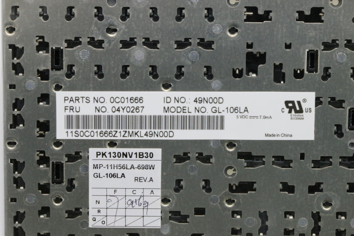 Lenovo Ki Keyboards Internal - 04Y0267