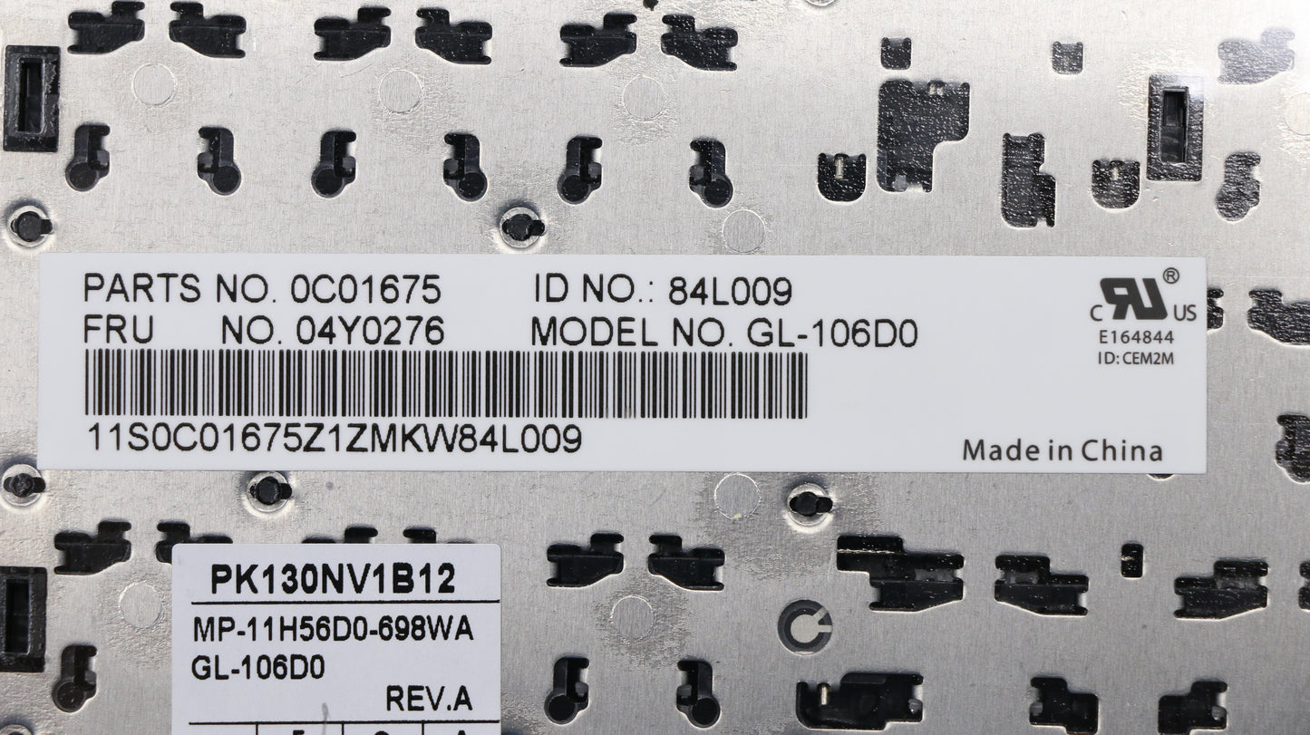 Lenovo Ki Keyboards Internal - 04Y0276