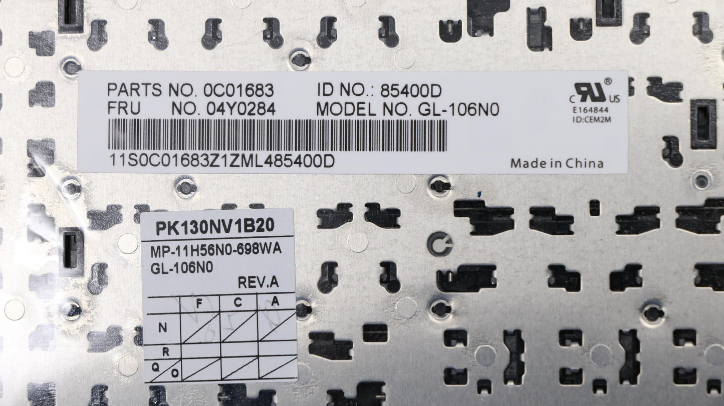 Lenovo Ki Keyboards Internal - 04Y0284