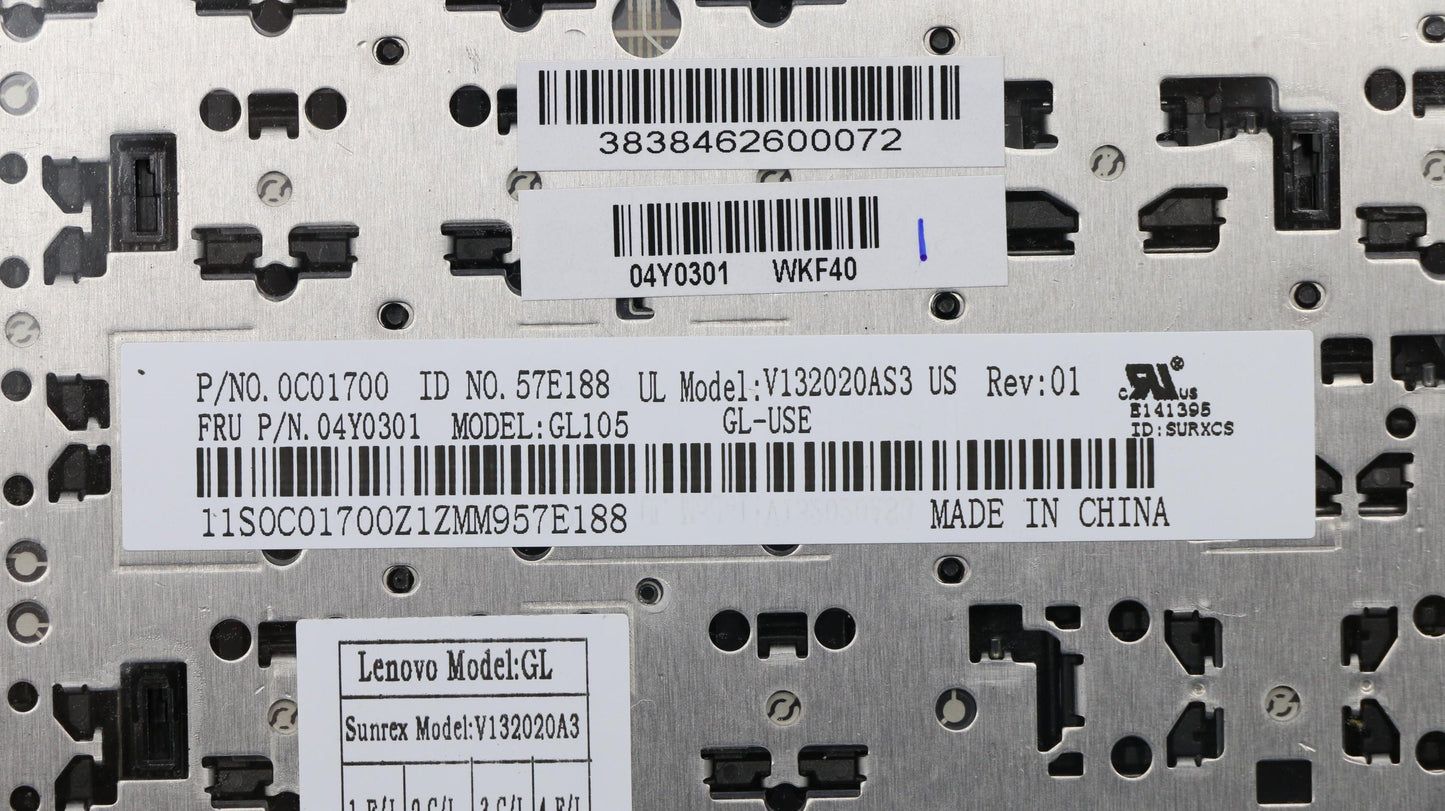 Lenovo Ki Keyboards Internal - 04Y0301