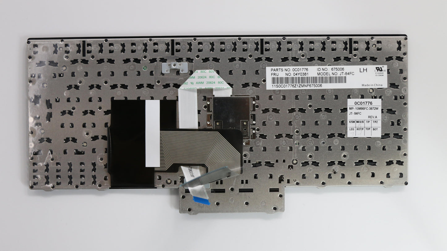 Lenovo Ki Keyboards Internal - 04Y0381