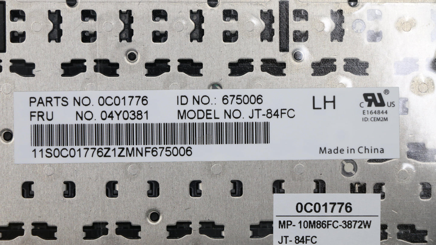 Lenovo Ki Keyboards Internal - 04Y0381