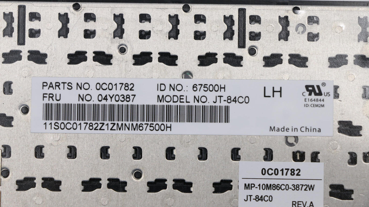 Lenovo Ki Keyboards Internal - 04Y0387